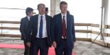 Flag ceremony for the Generali tower in Citylife