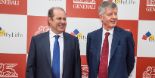 Flag ceremony for the Generali tower in Citylife