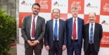 Flag ceremony for the Generali tower in Citylife