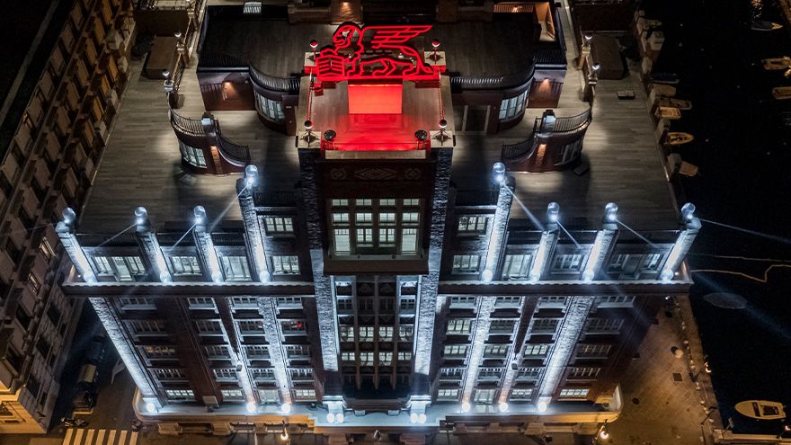 Immagini - Palazzo Berlam si illumina per Generali 190!