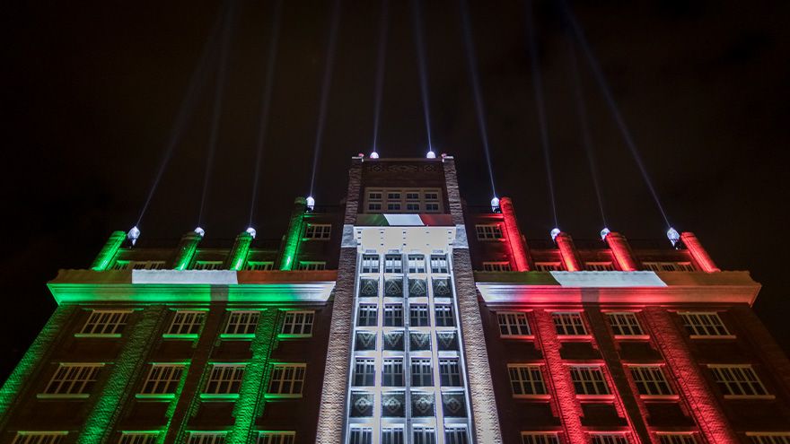 Immagini - Palazzo Berlam si illumina per Generali 190!