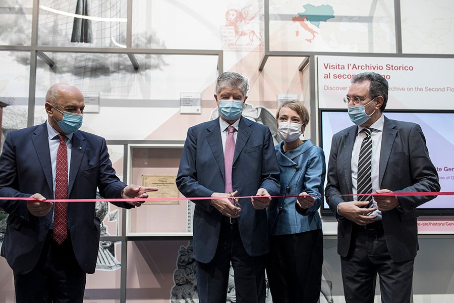 Images - The new home of Generali’s historical Archive inaugurated in Trieste