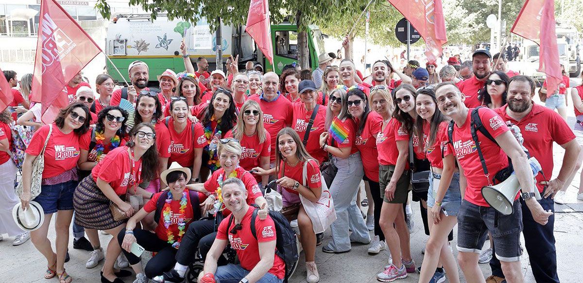 Images - Generali participating in Milano Pride 2023