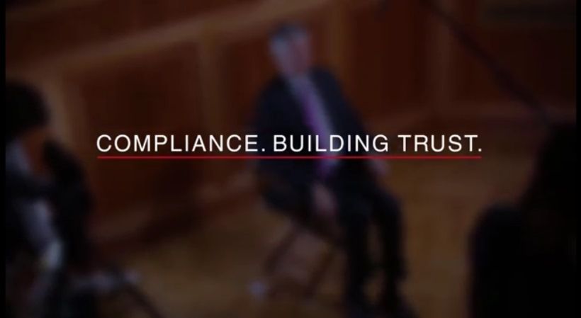 Video - Compliance. Building Trust. 