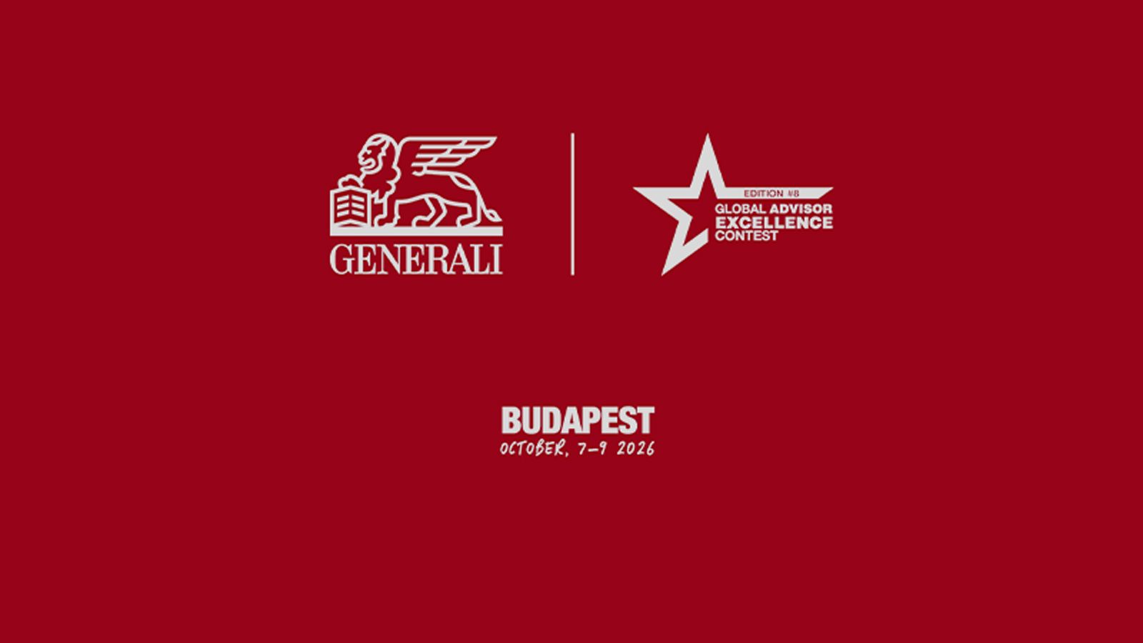 Video - Il lancio dell’8° edizione di Generali Global Advisor Excellence Contest