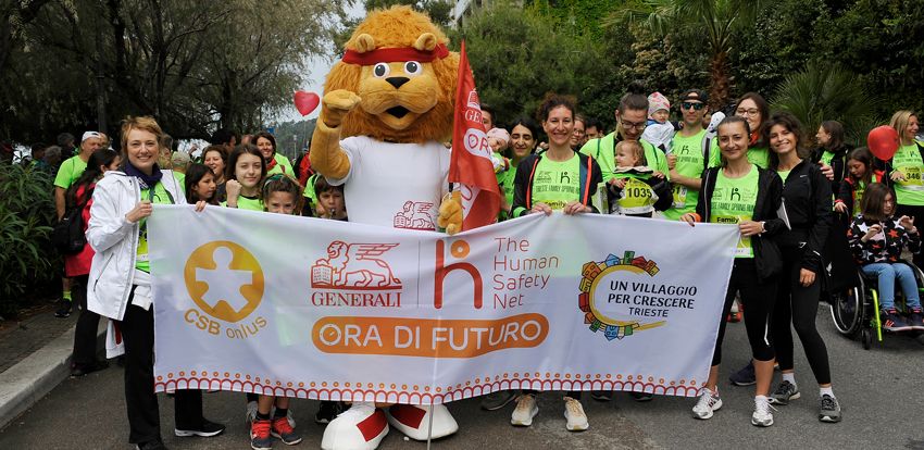 Generali participates with The Human Safety Net in the Trieste Spring Run