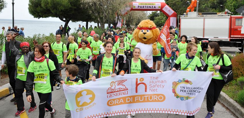 Generali participates with The Human Safety Net in the Trieste Spring Run