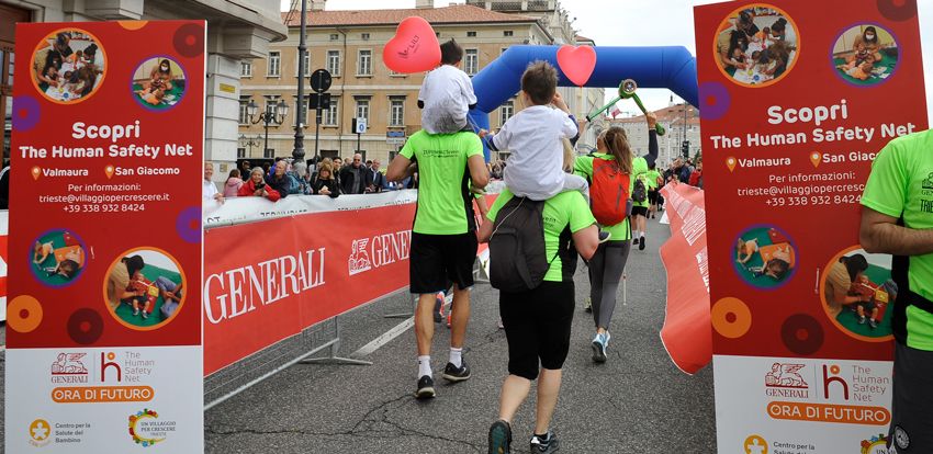 Generali partecipa con The Human Safety Net alla Trieste Spring Run