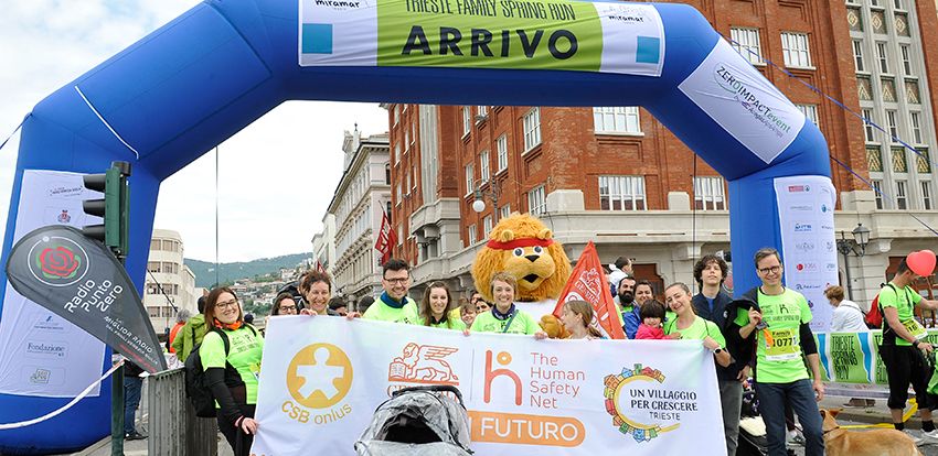 Generali participates with The Human Safety Net in the Trieste Spring Run