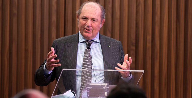 The Procuratie Vecchie building hosts “Italia Domani - Dialoghi sul Piano nazionale di Ripresa e Resilienza”, the initiative promoted by the Presidency of the Council of Ministers