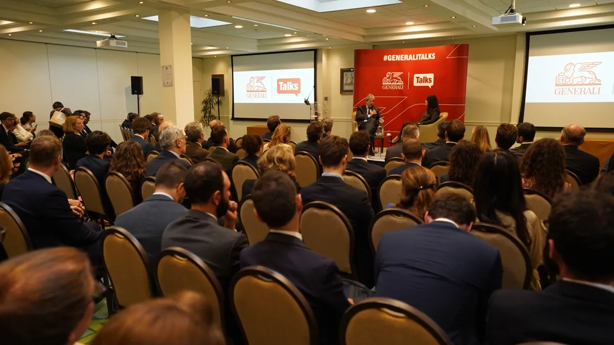 Il Commissario europeo per l’Economia Paolo Gentiloni interviene ai ‘Generali Talks’ a Bruxelles 