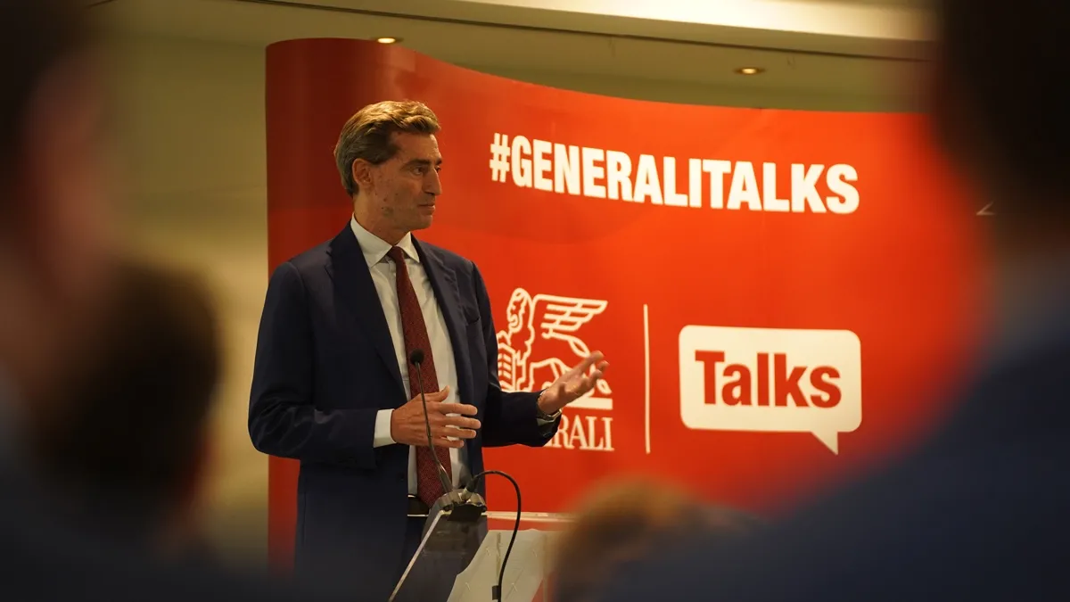 Il Commissario europeo per l’Economia Paolo Gentiloni interviene ai ‘Generali Talks’ a Bruxelles 