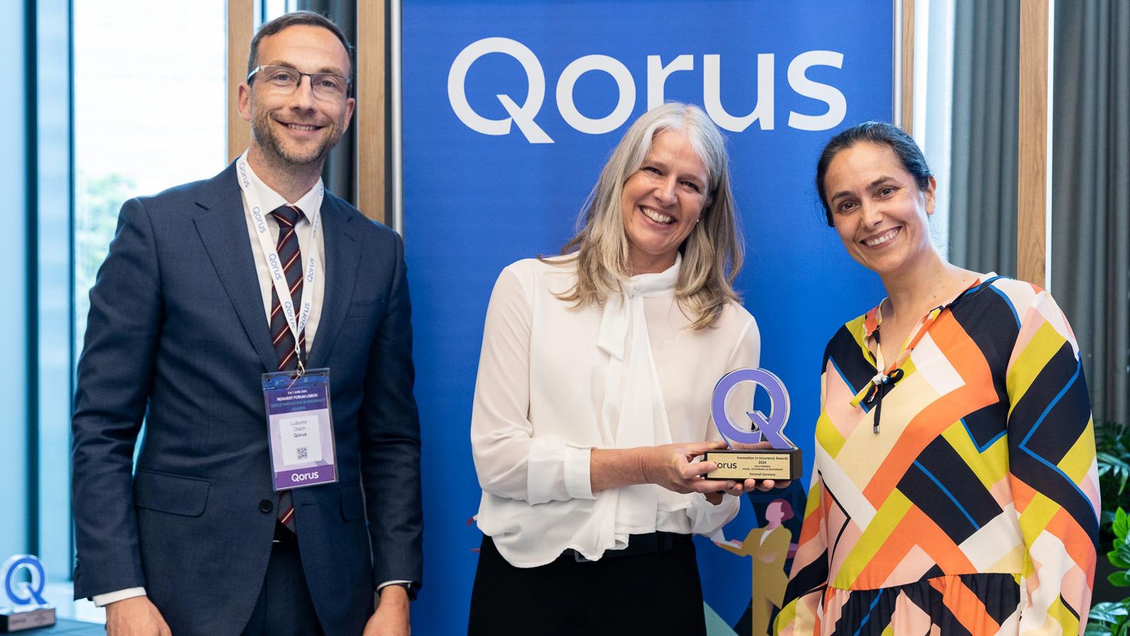 Generali honoured at the Qorus Innovation in Insurance Awards 2024