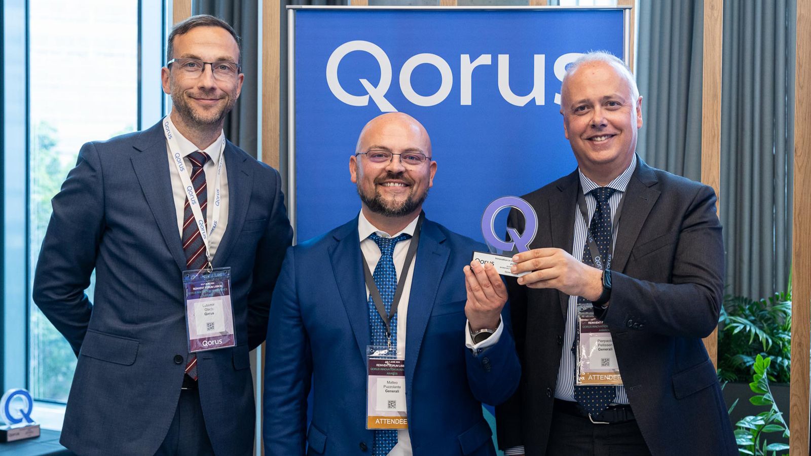 Generali honoured at the Qorus Innovation in Insurance Awards 2024