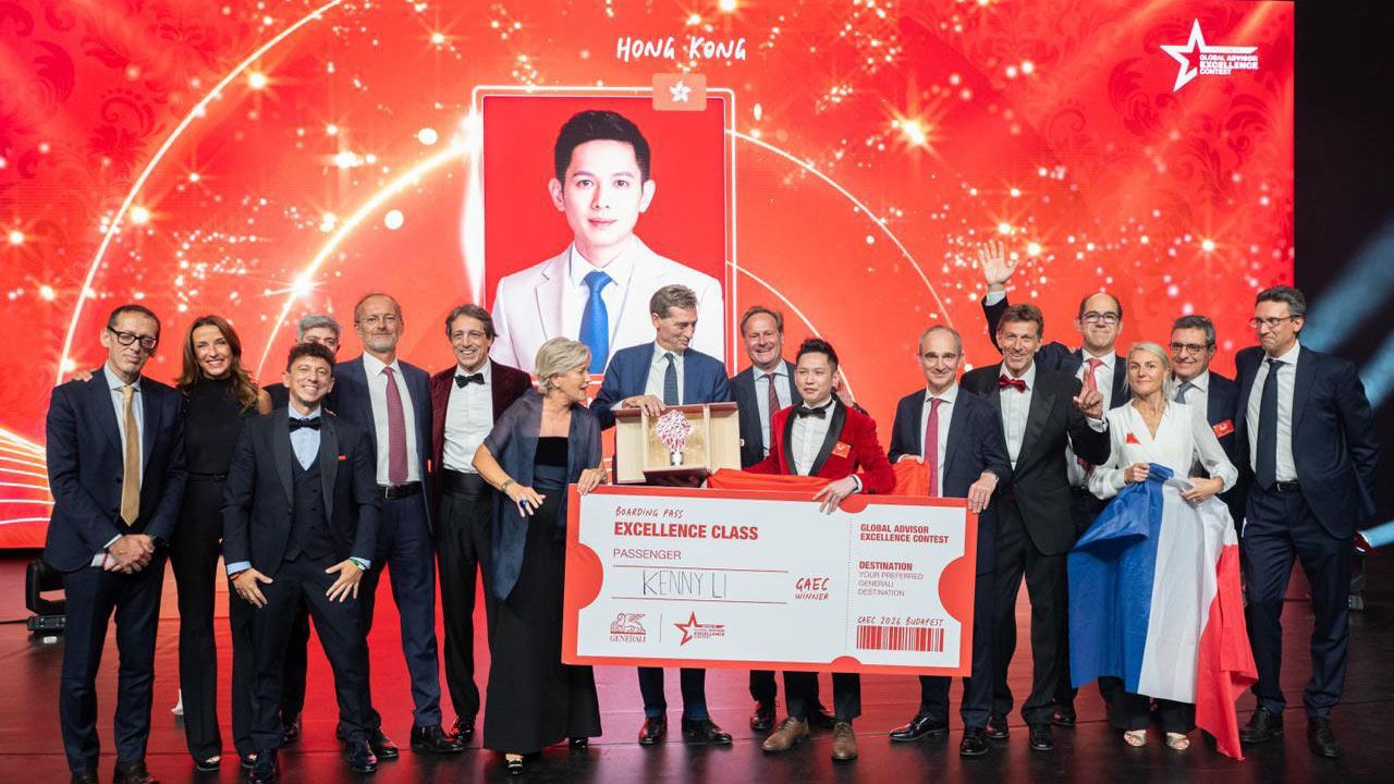 Kenny Li da Hong Kong vince il Generali Global Advisor Excellence Contest 2026