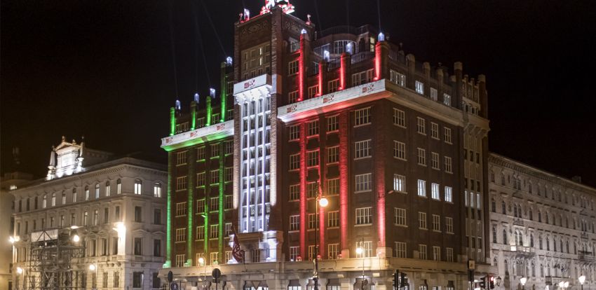 Video - Palazzo Berlam lights up for Generali 190!