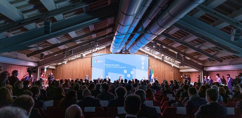 The Procuratie Vecchie building hosts “Italia Domani - Dialoghi sul Piano nazionale di Ripresa e Resilienza”, the initiative promoted by the Presidency of the Council of Ministers The Procuratie Vecchie building hosts “Italia Domani - Dialoghi sul Piano nazionale di Ripresa e Resilienza”, the initiative promoted by the Presidency of the Council of Ministers