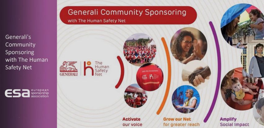 The Human Safety Net honoured with ESA’s “Purpose-Led Sponsoring Cause” Award