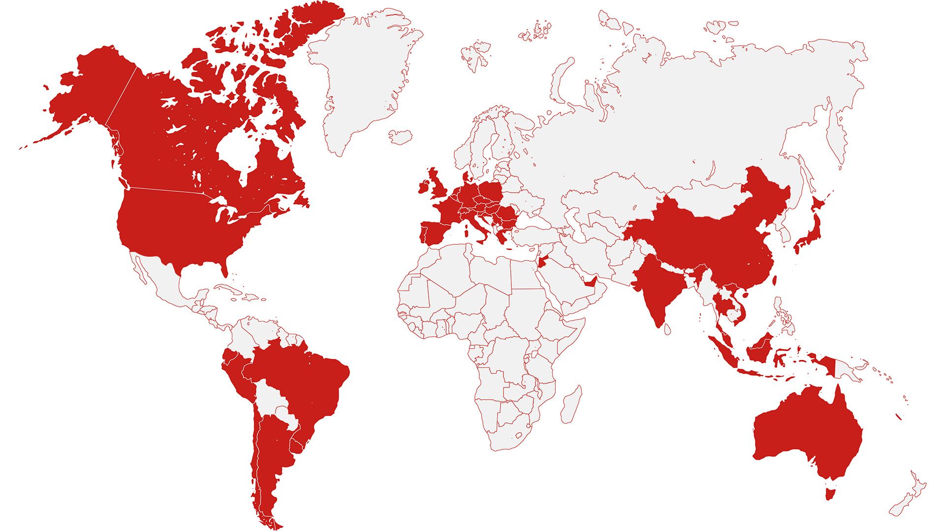 Performance by country