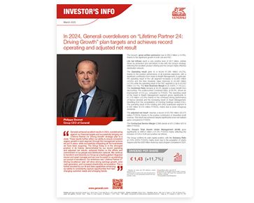 Generali's engagement to keep its shareholders up to date and in contact