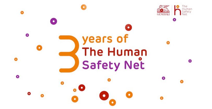 The Human Safety Net festeggia i primi tre anni di attività