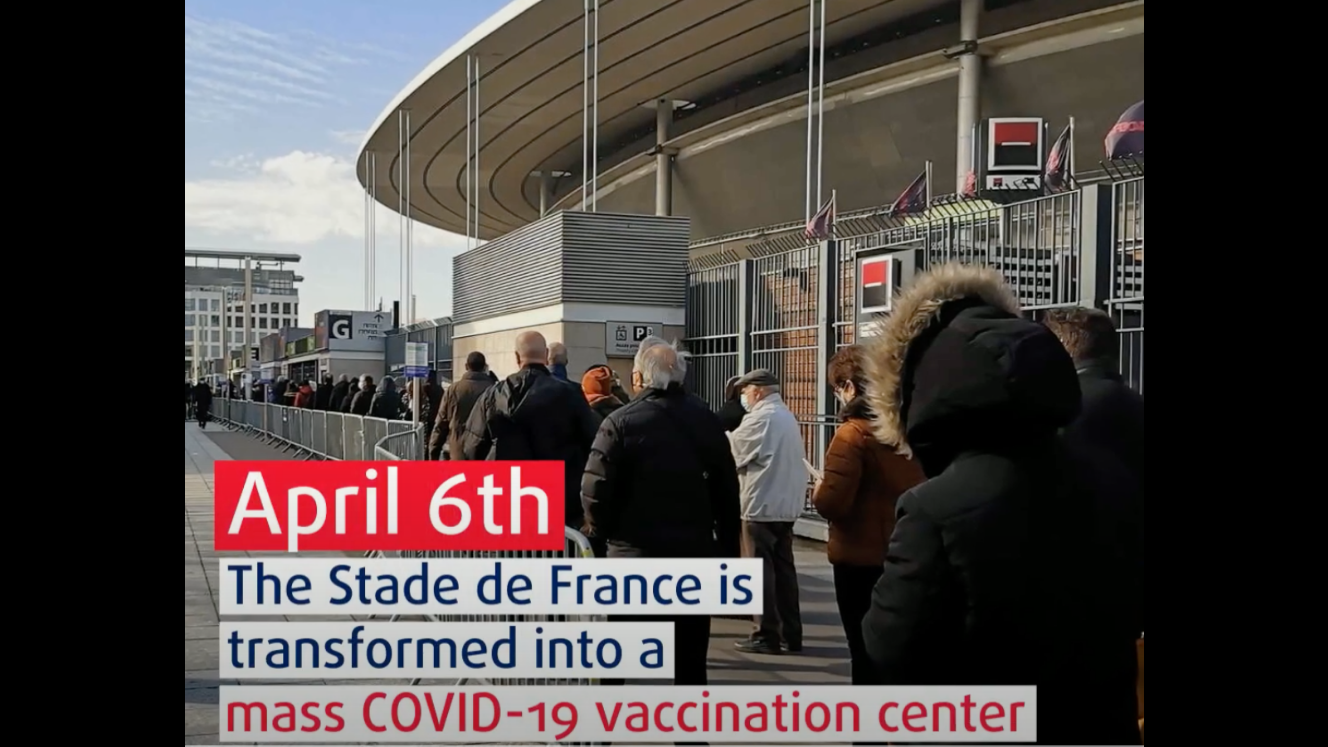 Europ Assistance strengthens the Stade de France vaccination system