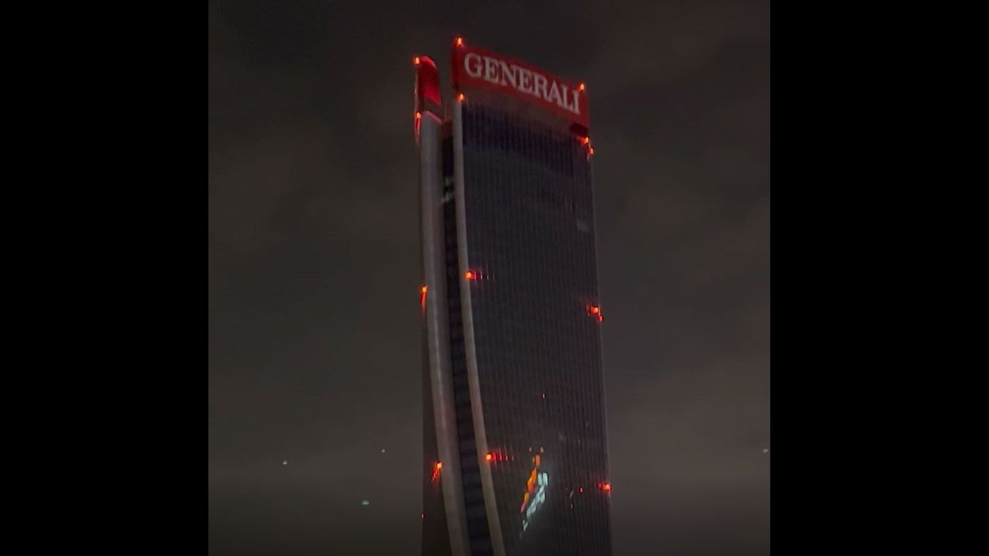 For M’illumino di Meno, Generali switches off the lights of the Generali Tower in Milan’s CityLife and of the Procuratie Vecchie in Venice