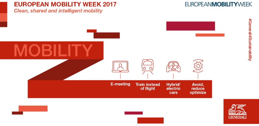  Generali aderisce alla European Mobility Week 2017