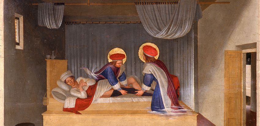 Nella culla del Rinascimento - Fra Angelico Dream of Deacon Justinian - © Florenz, Gabinetto Fotografico delle Gallerie degli Uffizi
