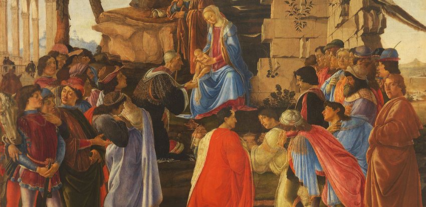 In the birthplace of the Renaissance - Sandro Botticelli The Adoration of the Magi - © Florenz, Gabinetto Fotografico delle Gallerie degli Uffizi