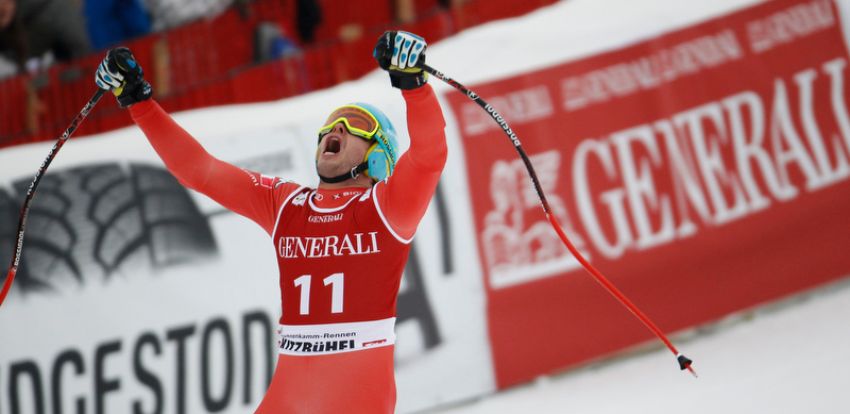 The FIS Alpine Ski World Cup is started, Generali present also this year in the White Circus - INNERHOFER Christof KITZBUEHEL (AUT) 2015 Alexis BOICHARD/AGENCE ZOOM
