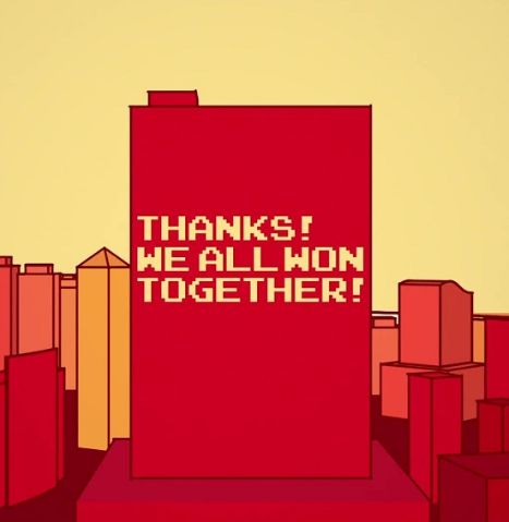 We all won together!