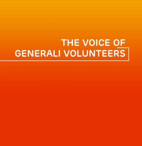 The voice of Generali volunteers