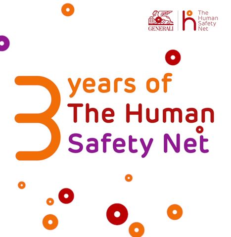 The Human Safety Net festeggia i primi tre anni di attività