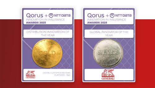 Generali premiata ai Qorus Innovation in Insurance Awards 2025