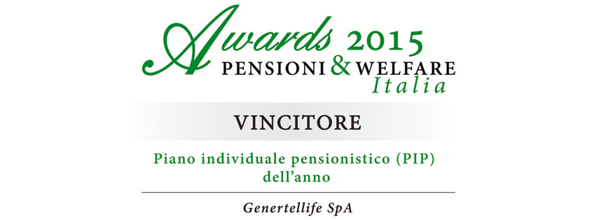 Premiato il piano pensionistico di Genertellife