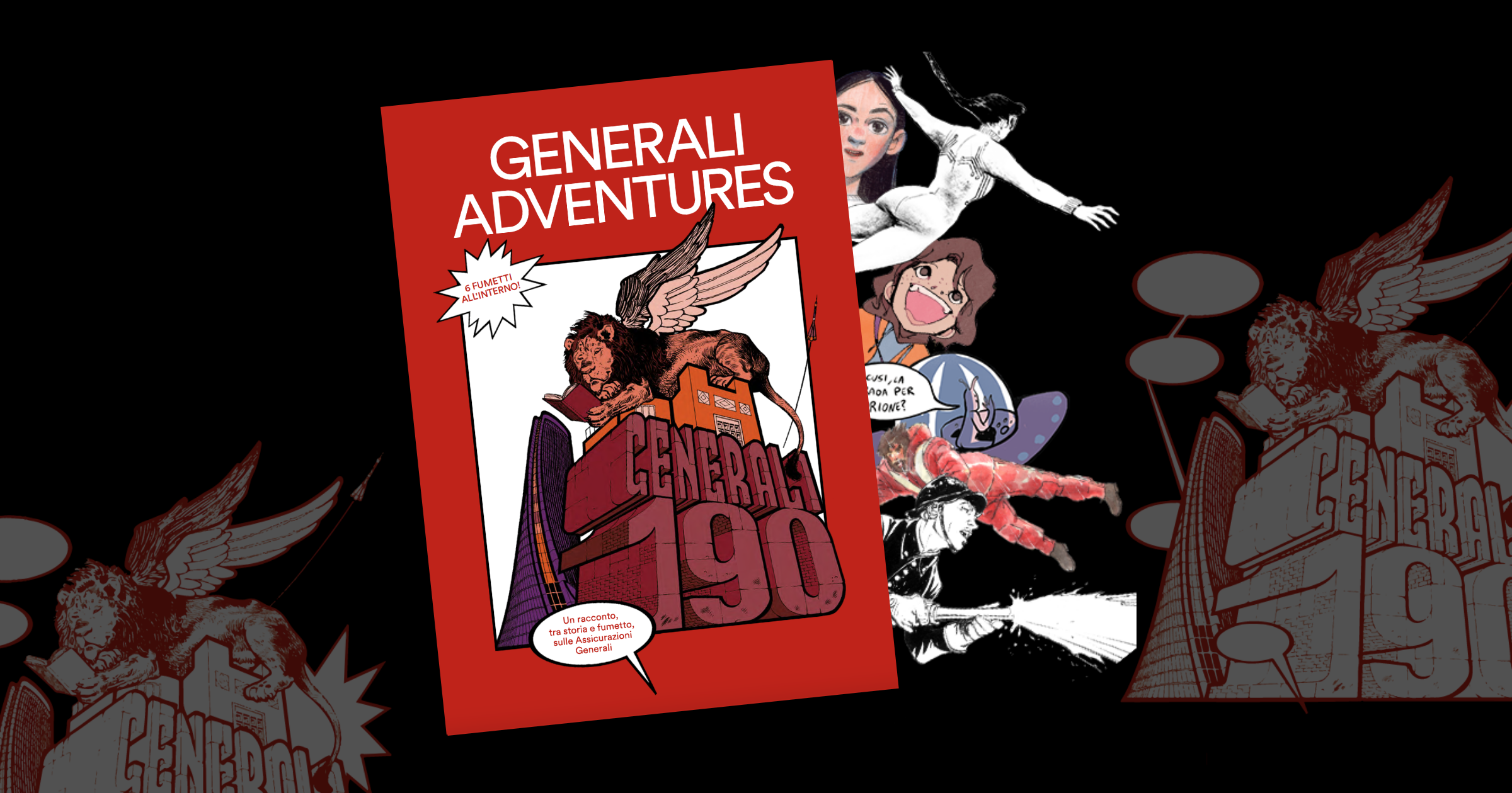Presentato al Salone Internazionale del Libro di Torino “Generali Adventures”: un racconto, tra storia e fumetto, sulle Assicurazioni Generali