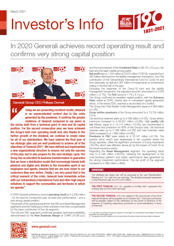 Investor's Info - Investor’s Info of March