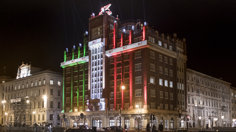 Palazzo Berlam si illumina per Generali 190!