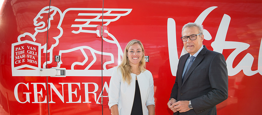 Angelique Kerber for Generali Vitality