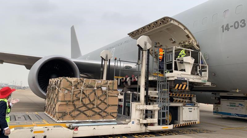 The first 500 thousand masks for Civil Protection have arrived