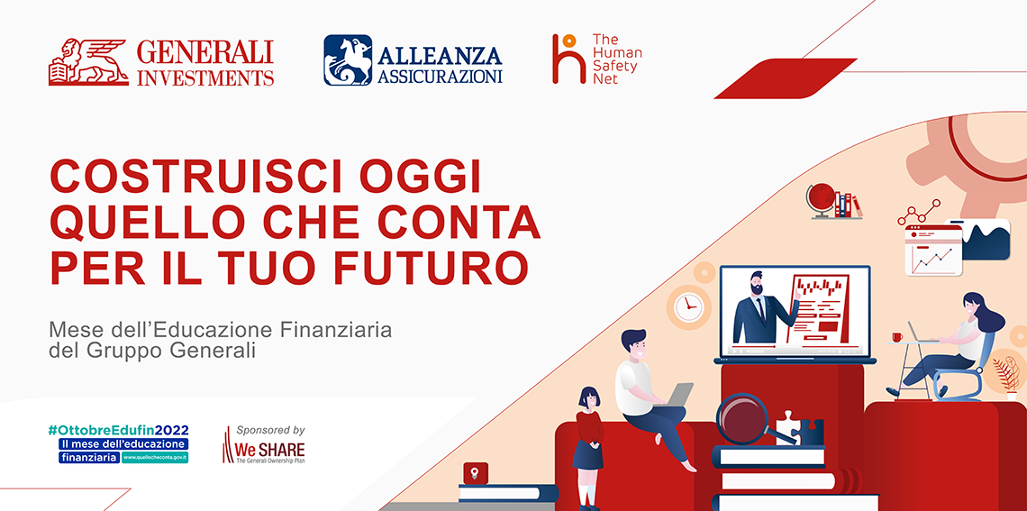 Generali partecipa al mese dell’educazione finanziaria 2022 in Italia