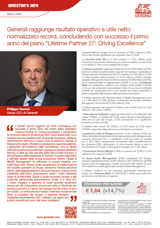 Investor’s Info - INVESTOR’S INFO DI MARZO