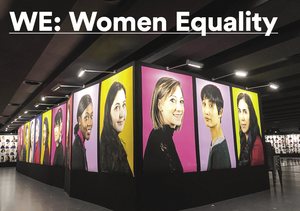 An international virtual exhibition and a digital artwork to recognise and give voice to women while contributing to equality.