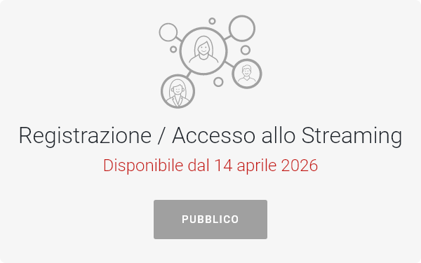 Diretta streaming - Assemblea 2026