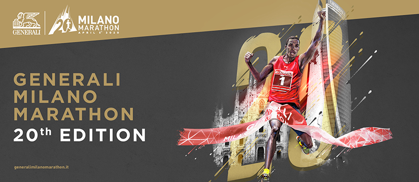 Generali is the title sponsor of the 2020 Milan Marathon
