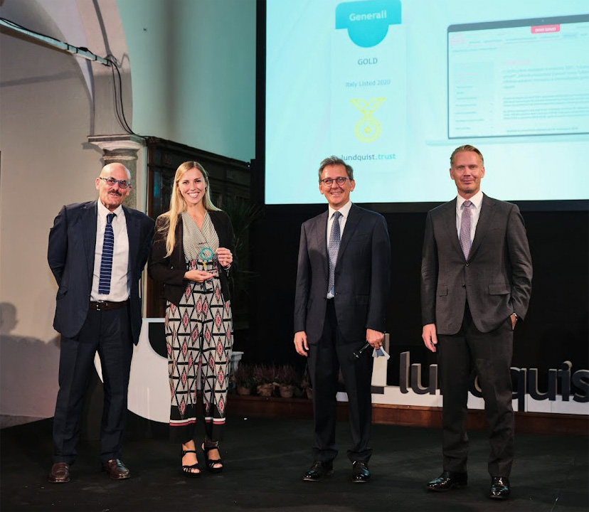 Generali recognised by Lundquist for its corporate communication