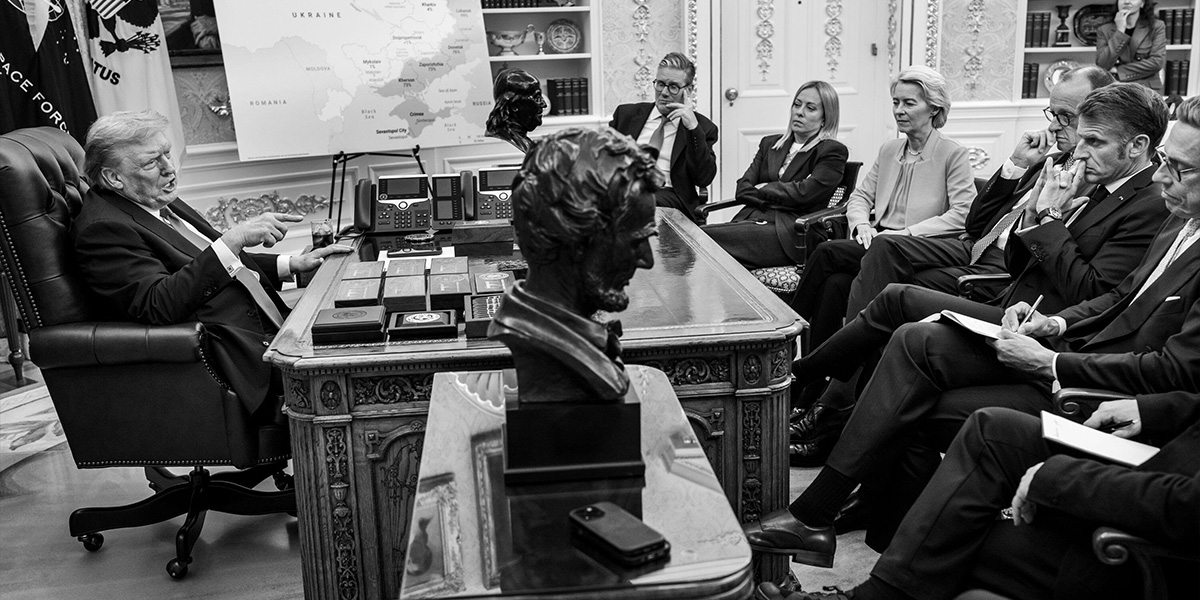 Europe chooses subservience - Credit: DANIEL TOROK/ALAMY