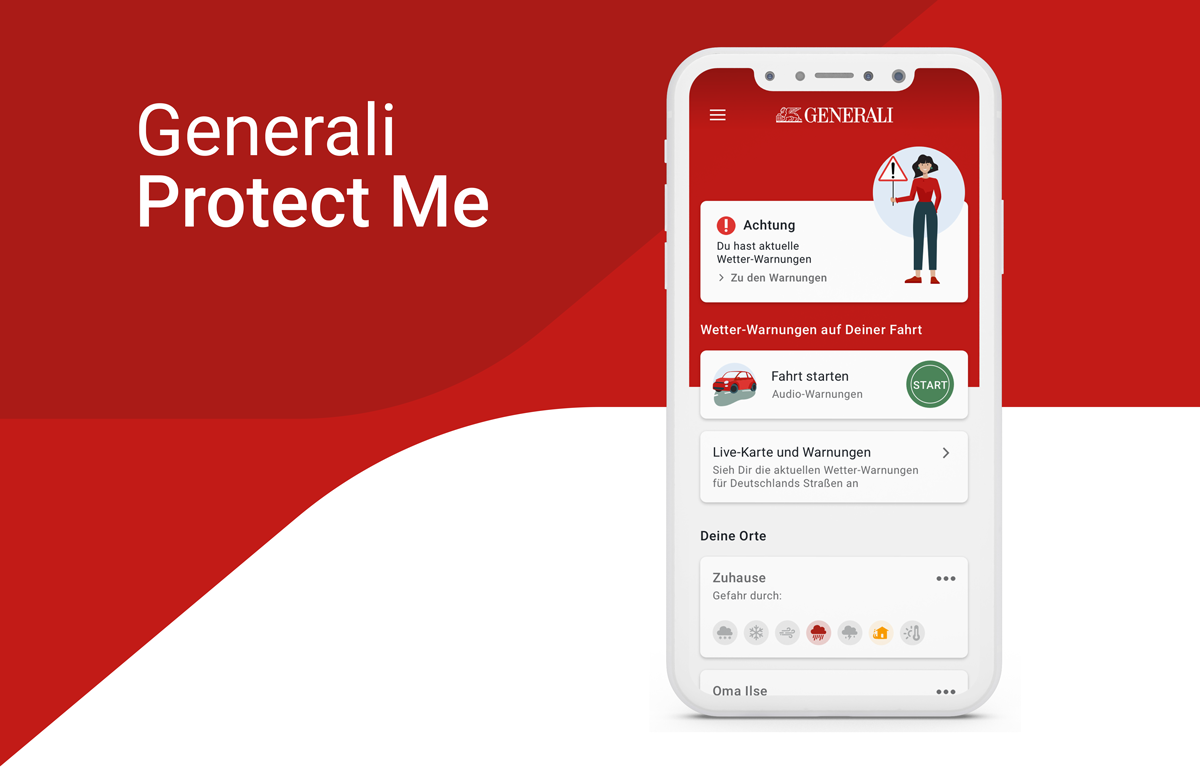 Generali Protect Me, the new weather alert app to better protect &amp; prevent