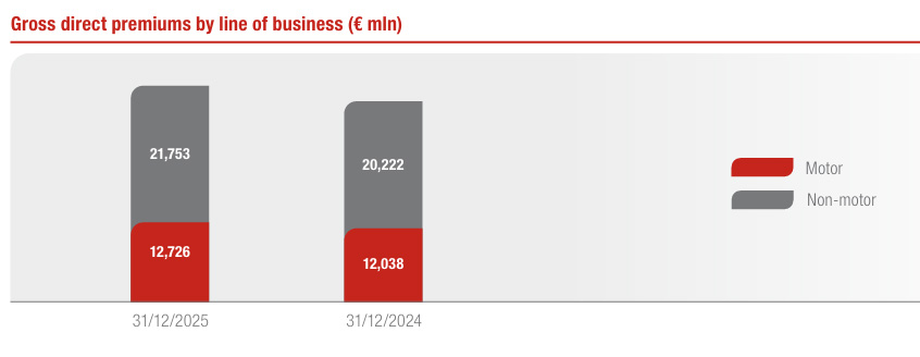 P&amp;C segment: 2025 results